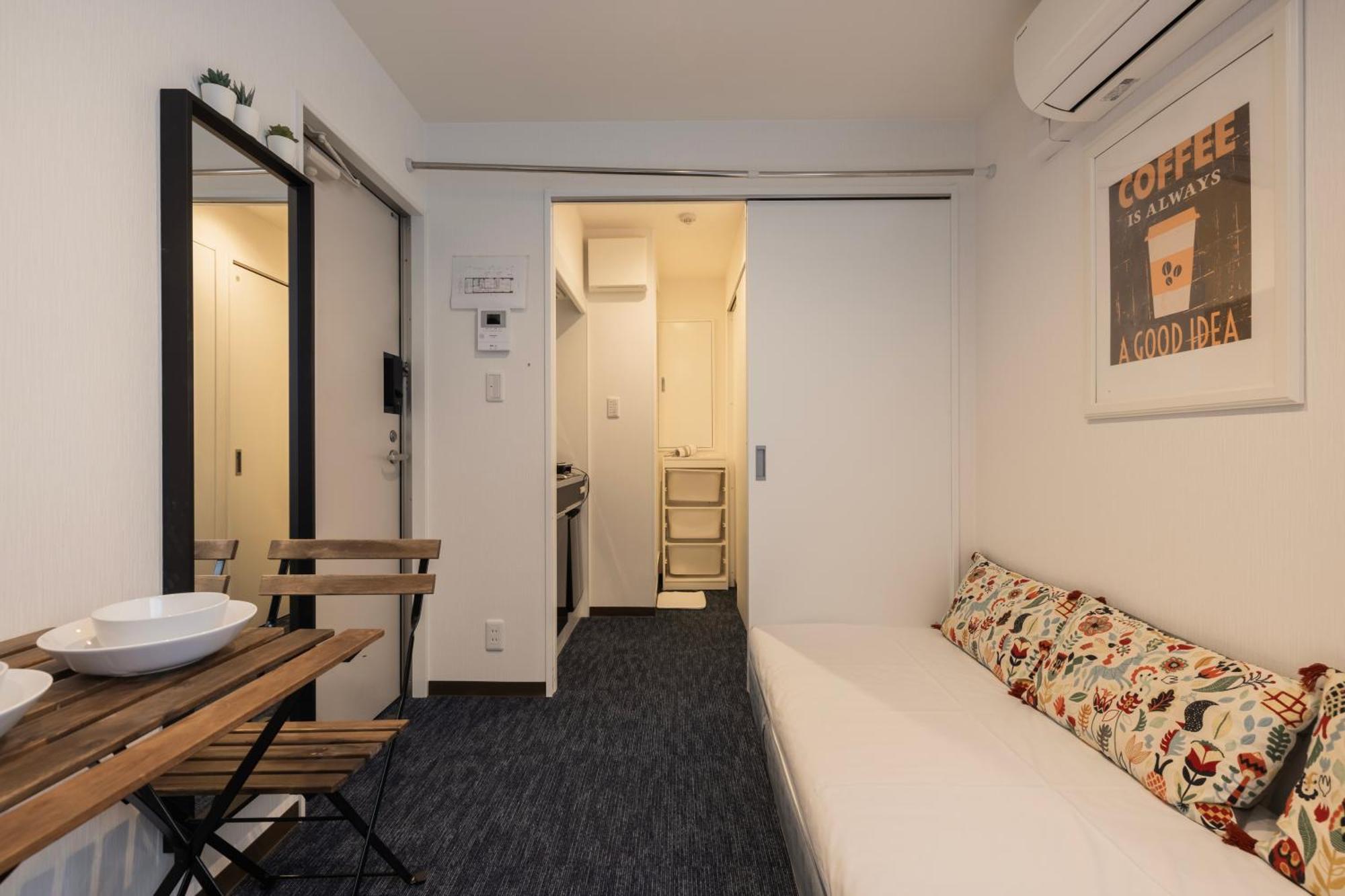 Namba Garden Square Apartment Osaka Exterior foto