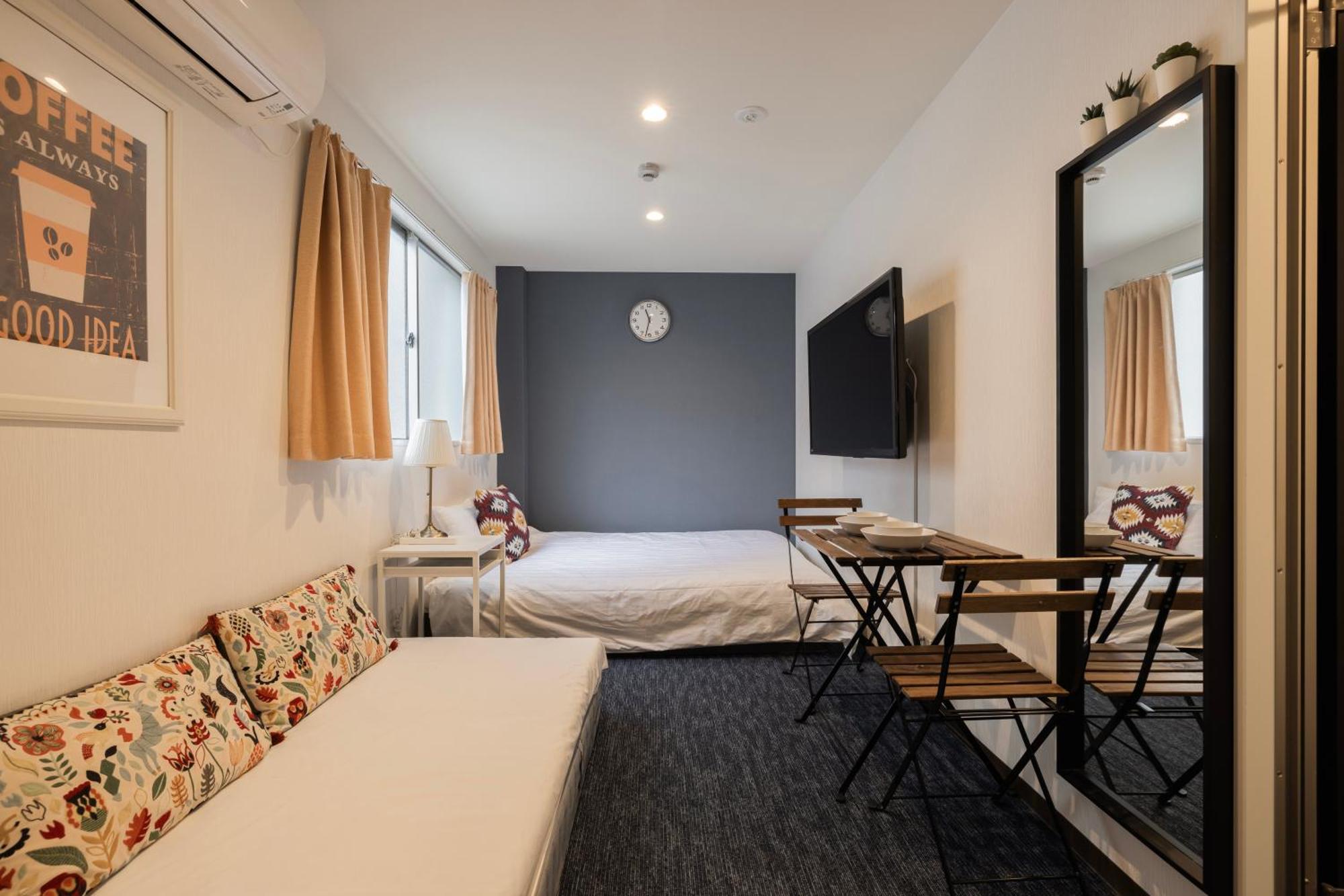Namba Garden Square Apartment Osaka Exterior foto
